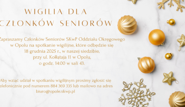 Wigilia dla seniorów