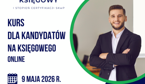 Kurs dla kandydatów na księgowego w trybie online