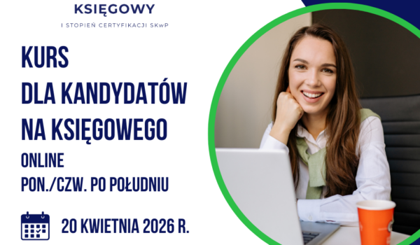 Kurs dla kandydatów na księgowego