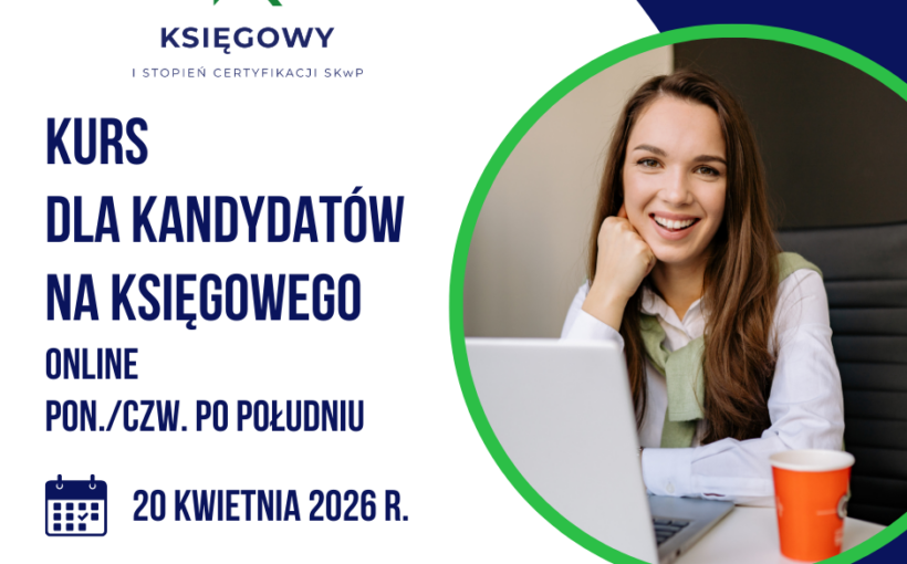 Kurs dla kandydatów na księgowego