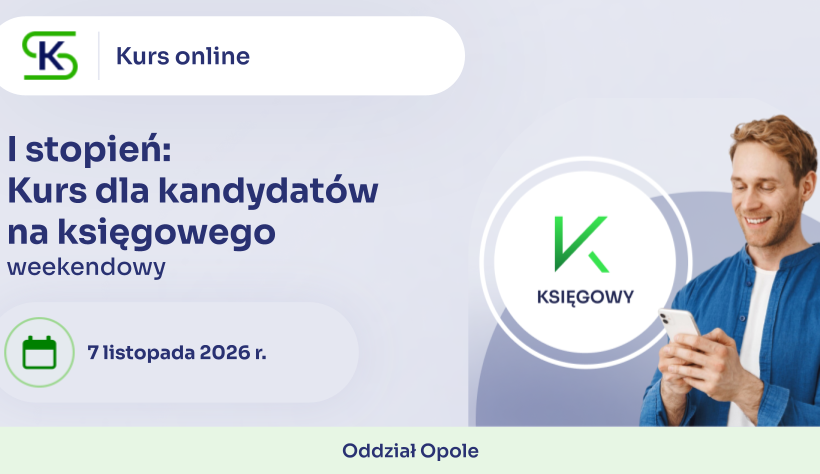 I stopień-Kurs dla kandydatów na księgowego online